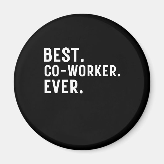 Bester Mitarbeiter je niedliche Mitarbeiter Magnet (Vorne)