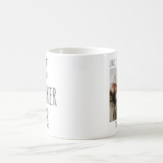 Bester Mitarbeiter je - Personalisiertes Office-Fo Kaffeetasse (Mittel)