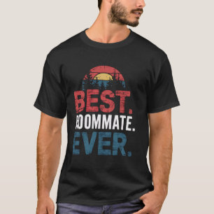 Bester Mitbewohner Aller Zeiten Lustig Retro Vinta T-Shirt