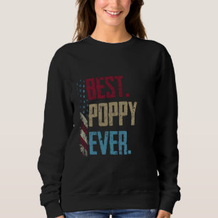 Bester Mohn Aller Zeiten Vintage Amerikanische Fla Sweatshirt