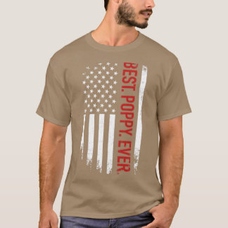 Bester Mohn je US-amerikanische Flagge Vintag für T-Shirt