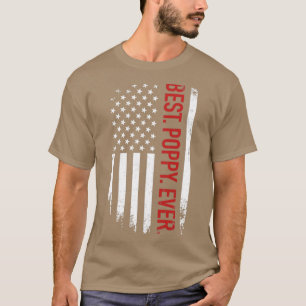 Bester Mohn jemals us amerikanische Flagge vintage T-Shirt