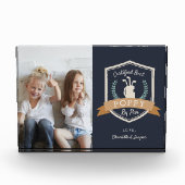 Bester Mohn nach Par | Golf Opa Fotoblock (Vorderseite)