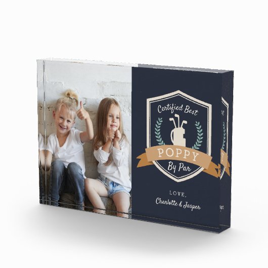 Bester Mohn nach Par | Golf Opa Fotoblock (Rechts)