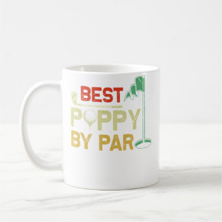 Bester Mohn nach Par zum Vatertag Golf Vater-Tag G Kaffeetasse
