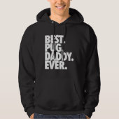 Bester Mops Daddy Ever - Hunde Mops Vater Geschenk Hoodie (Vorderseite)
