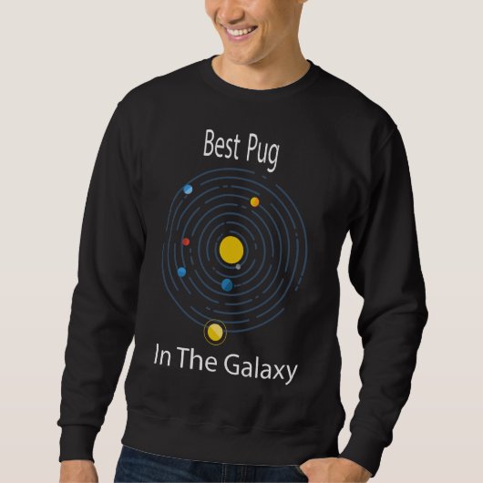 Bester Mops im Galaxy-Geschenk Classic T - Shirt 5 (Vorderseite)