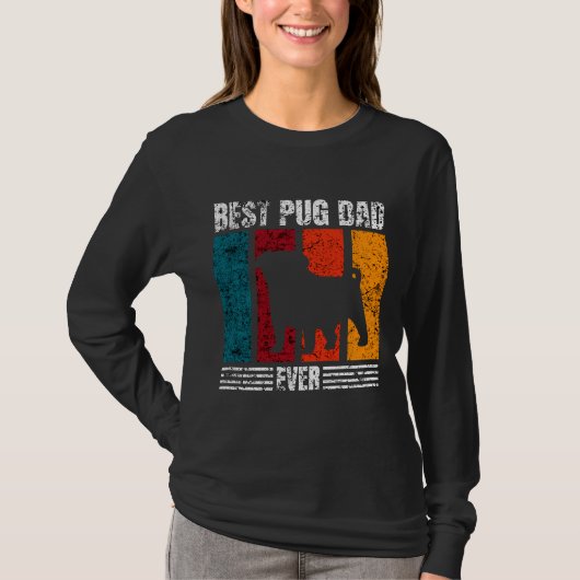 Bester Mops Vater je Classic T - Shirt 538 (Vorderseite)