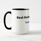Bester Müllmann Name Becher Tasse (Links)