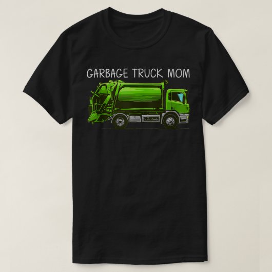 Bester Müllwagen für die Mama Mutter Abfallbewirts T-Shirt (Design vorne)