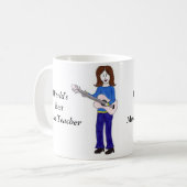 Bester Musiklehrer der Welt Kaffeetasse (Vorderseite Links)