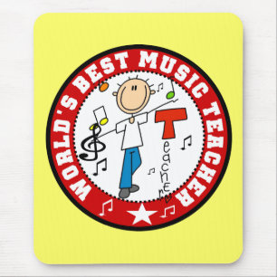 Bester Musiklehrer der Welt Mousepad