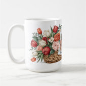 Bester-Mutter-aller-Zeiten-Blumenstrauß & Foto Mut Kaffeetasse (Links)
