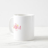 Bester Mutter Aller Zeiten Donut Blumen Kaffeetasse (Vorderseite Links)