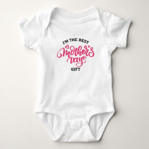Bester Muttertag Geschenk Baby Strampler