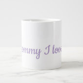 Bester Muttertag-Geschenk Jumbo-Tasse (Vorderseite)