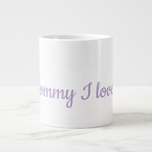 Bester Muttertag-Geschenk Jumbo-Tasse (Vorderseite)