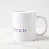 Bester Muttertag-Geschenk Jumbo-Tasse (Rechts)