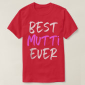 Bester Mutti je Cool Funny T-Shirt (Design vorne)