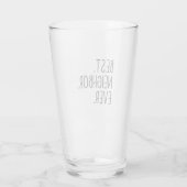 bester Nachbar je Glas (Rückseite)