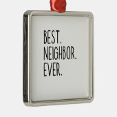 bester Nachbar je Ornament Aus Metall (Rechts)