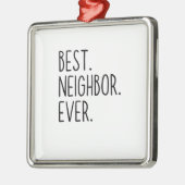 bester Nachbar je Ornament Aus Metall (Links)
