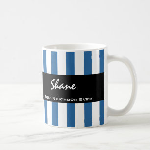Bester NACHBAR überhaupt blaue Kaffeetasse