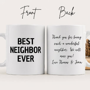 Bester Nachbar überhaupt Danke Tasse