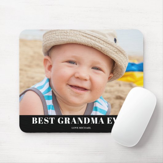 Bester Name des Oma-Fotos Mousepad (Mit Mouse)