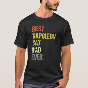 Bester Napoleon-Katzendaddy des Mannes  Katze T-Shirt
