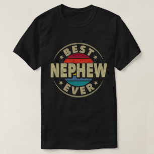Bester Neffe überhaupt Familie Vintage Retro Lusti T-Shirt