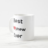 Bester Neffe überhaupt Kaffeetasse (Vorderseite Links)