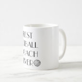 Bester Netball-Zug überhaupt Kaffeetasse (VorderseiteRechts)