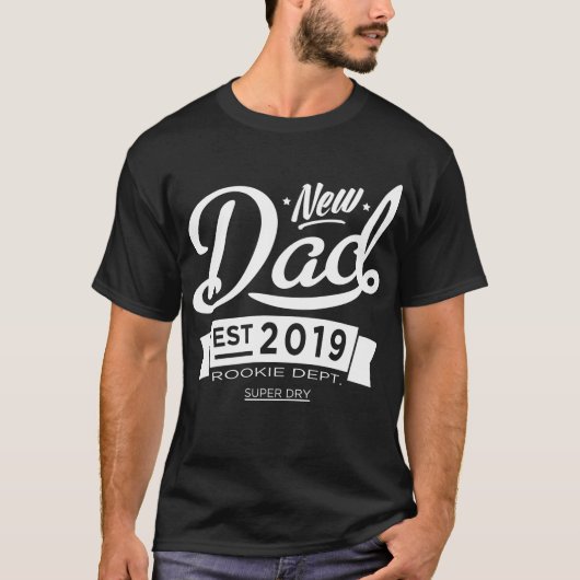 Bester neuer Dad 20XX T-Shirt (Vorderseite)