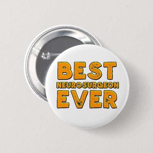 Bester Neurochirurg überhaupt Button (Vorne & Hinten)