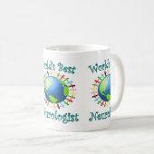 Bester Neurologebecher der Welt Kaffeetasse (VorderseiteRechts)