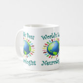 Bester Neurologebecher der Welt Kaffeetasse (Vorderseite Links)