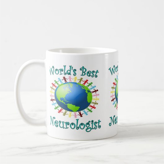 Bester Neurologebecher der Welt Kaffeetasse (Links)