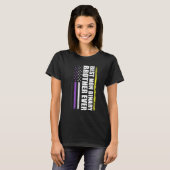 Bester Non-Binary-Bruder je Lgbt-Gay Pride T-Shirt (Vorne ganz)