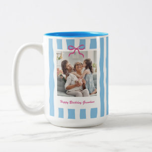 Bester Oma-Geburtstagsgeschenk Enkelkinder Benutze Zweifarbige Tasse