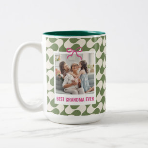 Bester Oma-Geburtstagsgeschenk Enkelkinder Benutze Zweifarbige Tasse