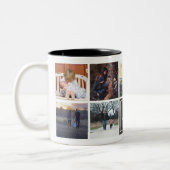 Bester ONKEL Aller Zeiten Individuelle Fototasse Zweifarbige Tasse (Links)