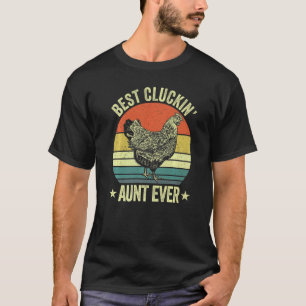 Bester Onkel aller Zeiten retro gluckende Henne T-Shirt