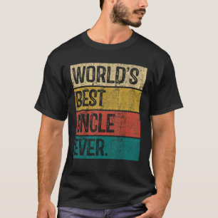 Bester Onkel Aller Zeiten Vintage Dad Vatertag Her T-Shirt