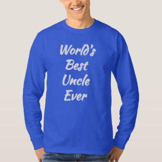 Bester Onkel der Welt Aller - Weltbesten T-Shirt