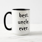 Bester Onkel Ever Coffee Mug Tasse (Links)