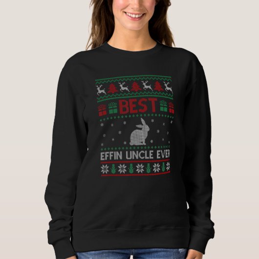 Bester Onkel ever Matching Onkel Ch Sweatshirt (Vorderseite)