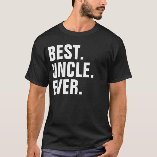 BESTER ONKEL EVER T-Shirt (Vorderseite)