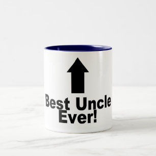 Bester Onkel Ever Zweifarbige Tasse