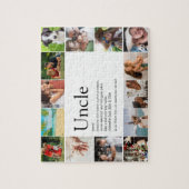 Bester Onkel, funktionales Definition 14-Foto Puzzle (Vertikal)